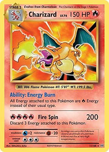 #11 CHARIZARD-HOLO | 2016 POKEMON XY EVOLUTIONS-Pokemon