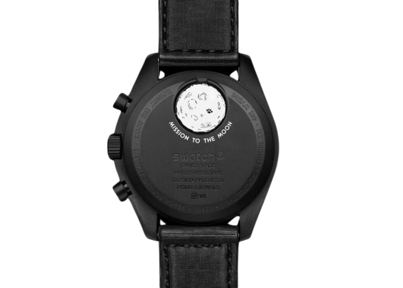 Swatch x Omega Bioceramic Moonswatch Mission to The Moonphase - New Moon (SO33B700)