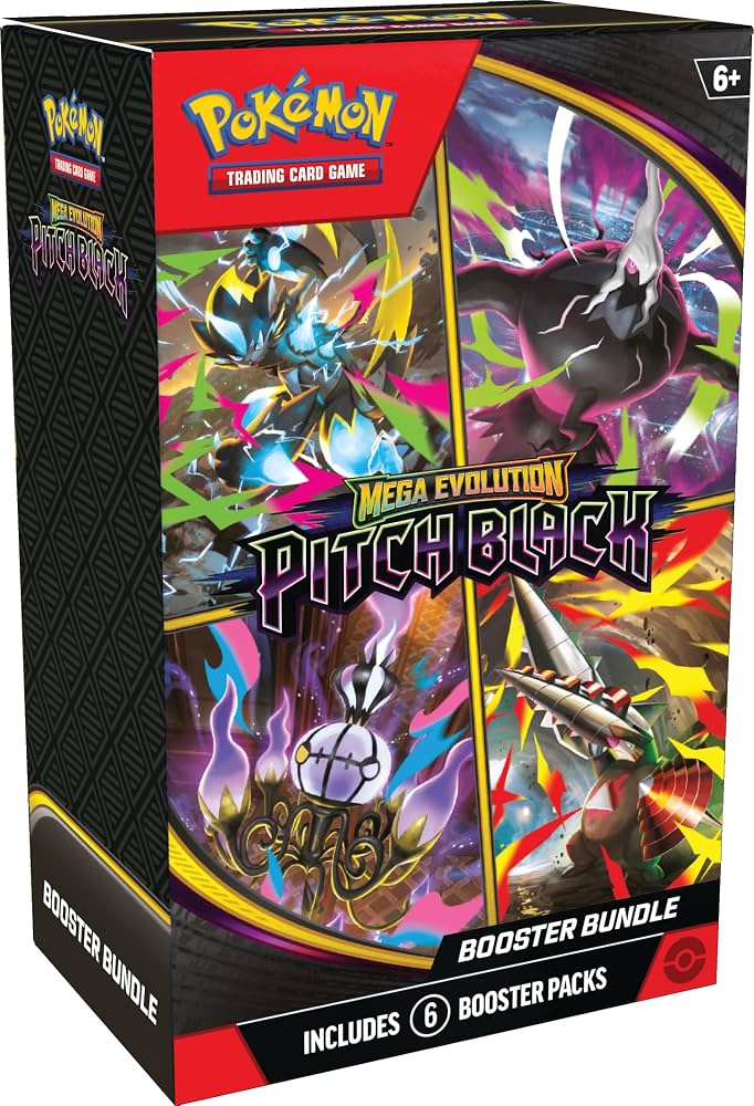 Pokémon Trading Card Game (TCG): Mega Evolution Pitch Black Booster Bundle