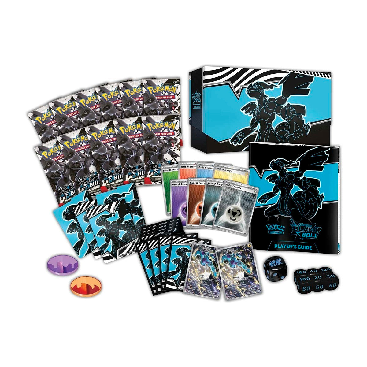 Black Bolt / White Flare PKC ETB Bundle Pokemon