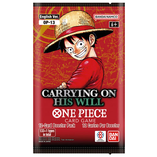 One Piece Card Game: Carrying On His Will (OP-13) Premium Booster Display Box