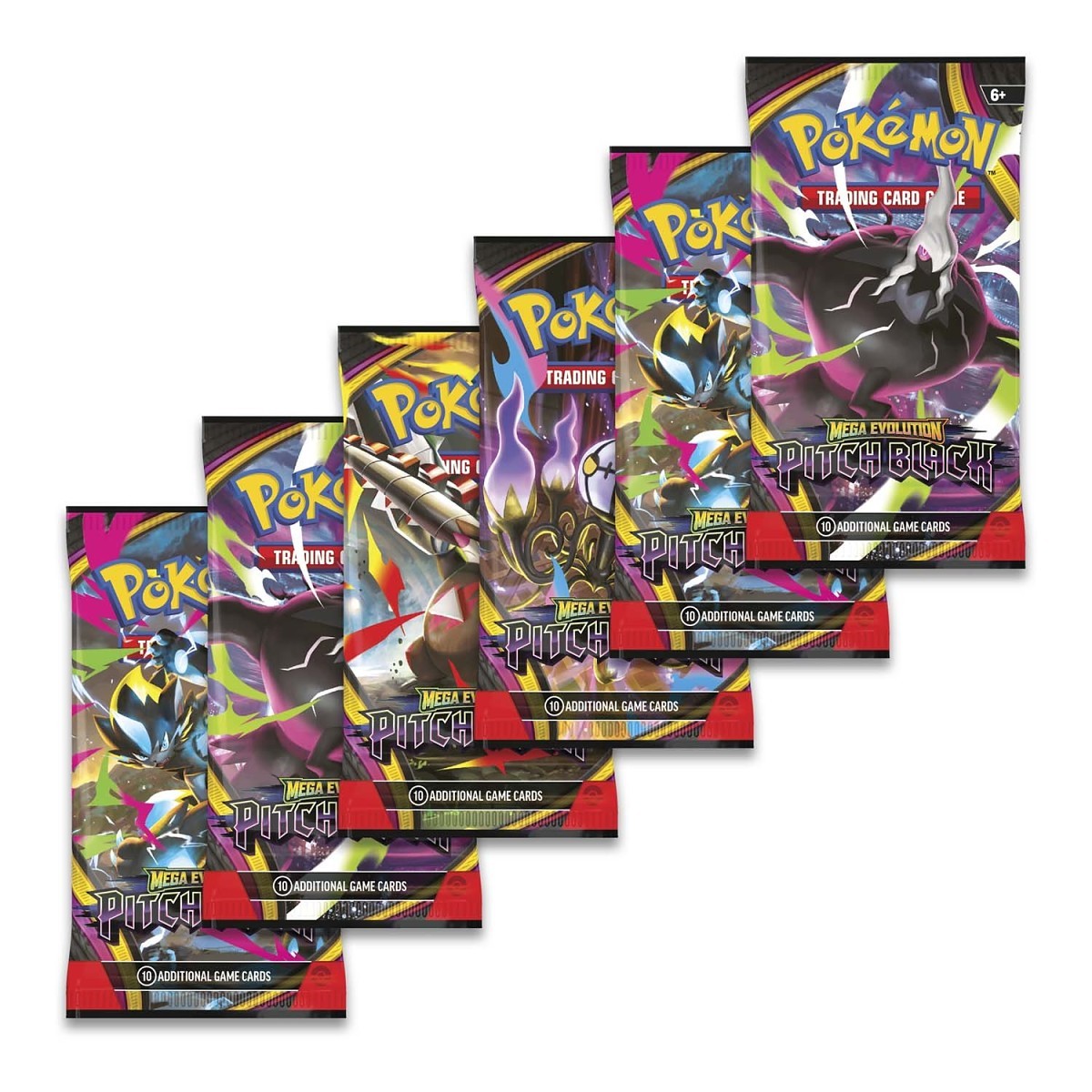 Pokémon Trading Card Game (TCG): Mega Evolution Pitch Black Booster Bundle