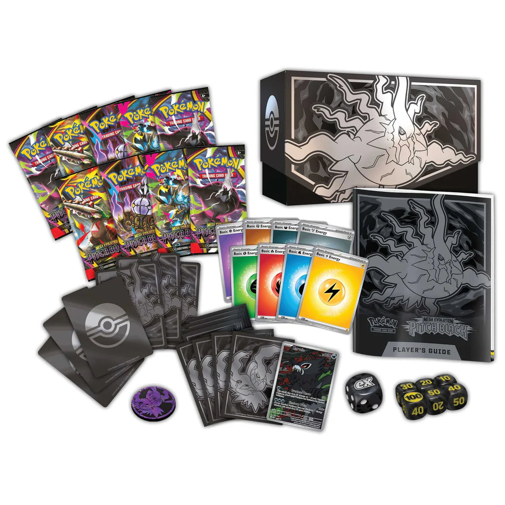 Pokémon Trading Card Game (TCG): Mega Evolution Pitch Black Elite Trainer Box