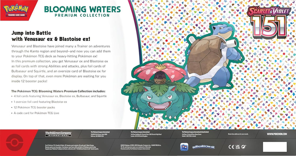Pokémon TCG: 151 Blooming Waters Premium Collection Pokemon