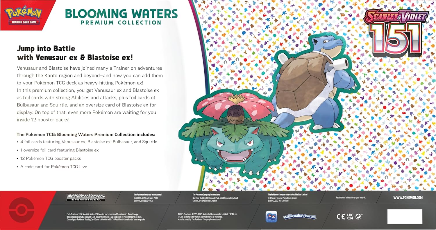 Pokémon TCG: 151 Blooming Waters Premium Collection Pokemon