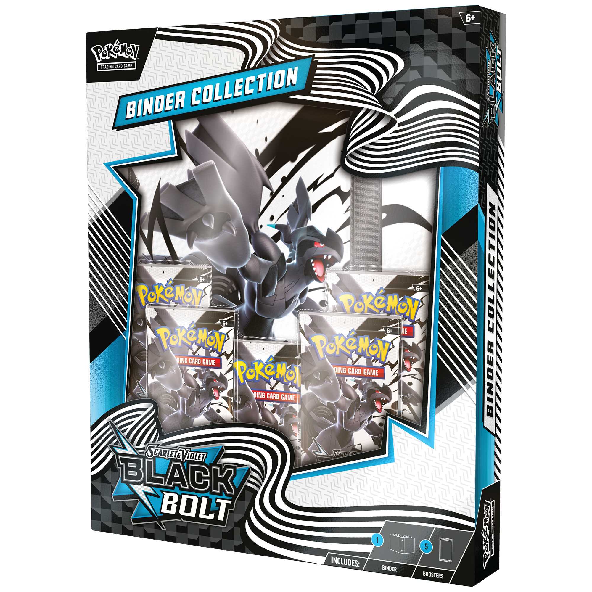 Pokémon TCG: Scarlet & Violet 10.5 - Black Bolt - Binder Collection Zekrom Pokemon