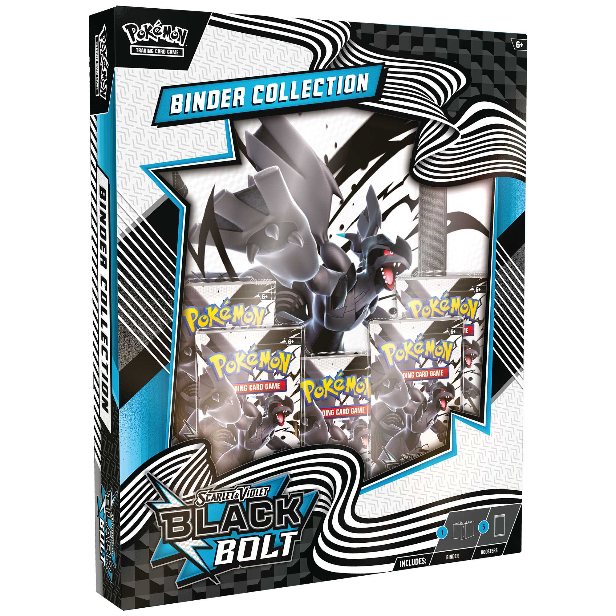 Pokémon TCG: Scarlet & Violet 10.5 - Black Bolt - Binder Collection Zekrom Pokemon
