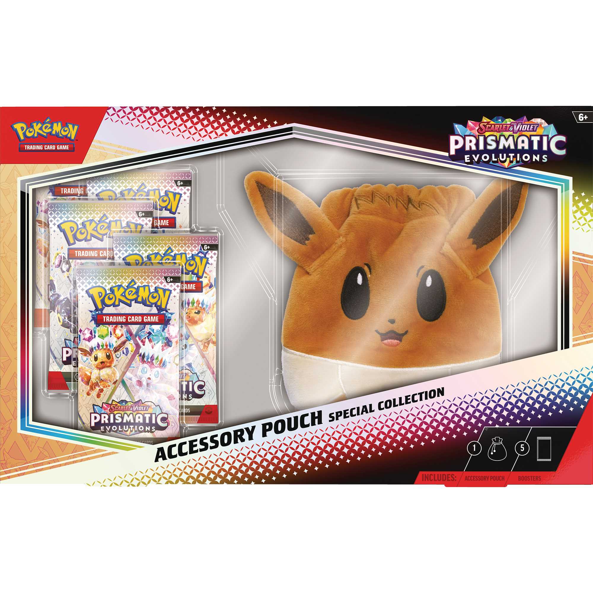 Prismatic Evolutions Accessory Pouch Special Collection - JR Goods