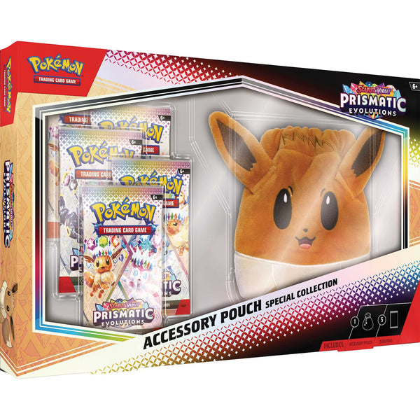 Pokémon TCG: Scarlet & Violet 8.5 – Prismatic Evolutions - Accessory Pouch Special Collection Pokemon