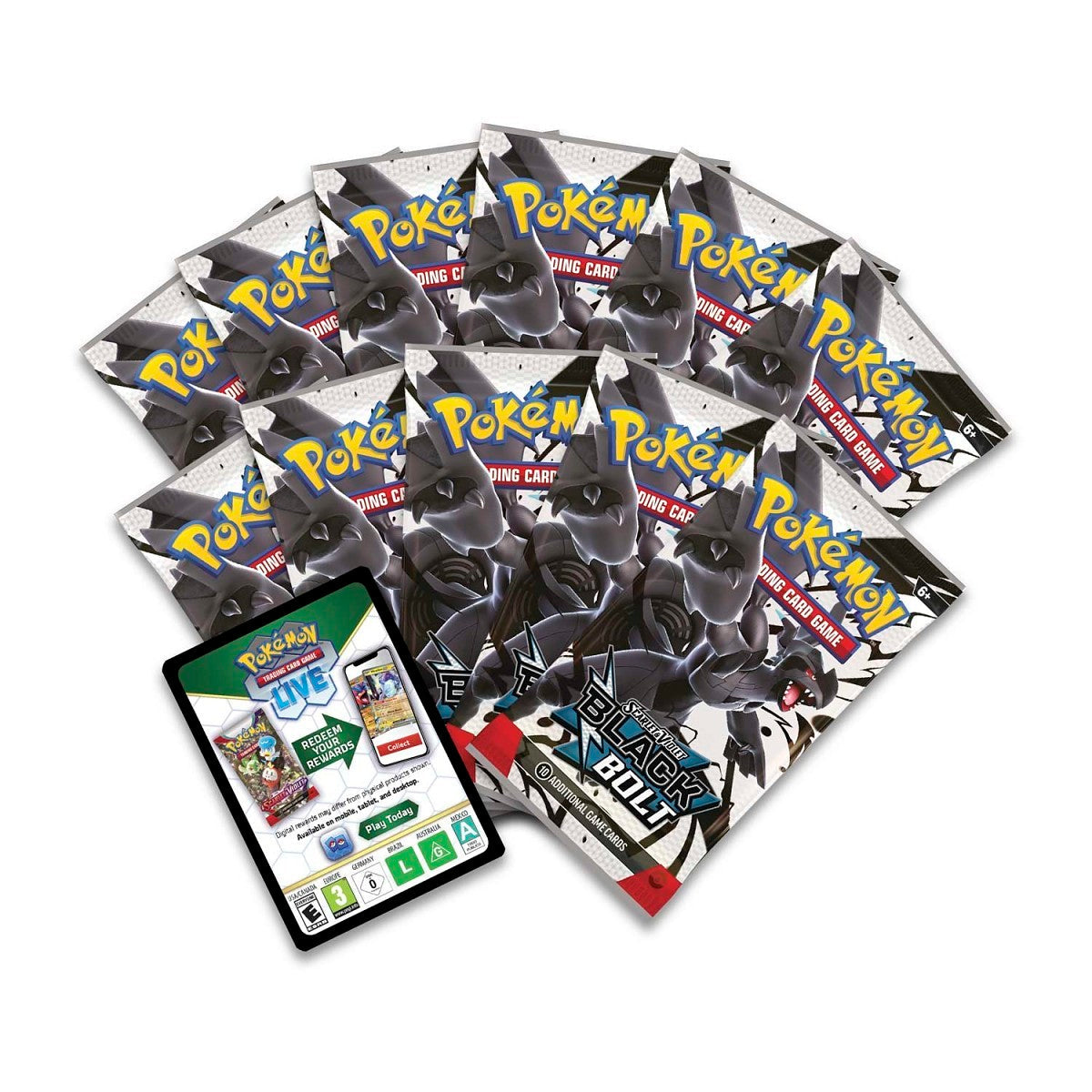 Scarlet & Violet-Black Bolt Pokémon Center Elite Trainer Box Pokemon