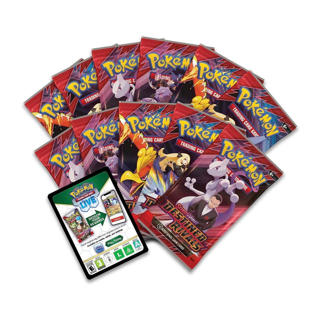 Scarlet & Violet-Destined Rivals Pokémon Center Elite Trainer Box Pokemon