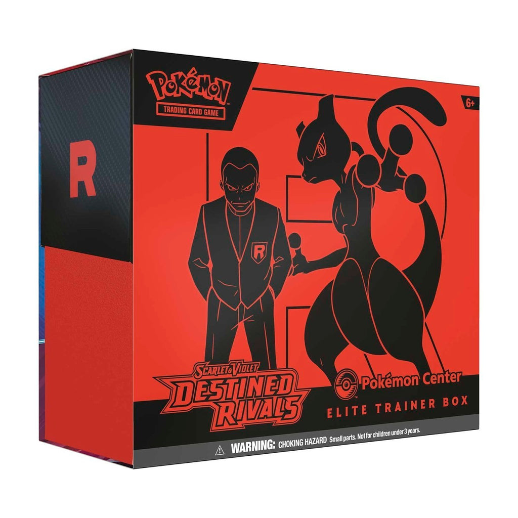 Scarlet & Violet-Destined Rivals Pokémon Center Elite Trainer Box Pokemon