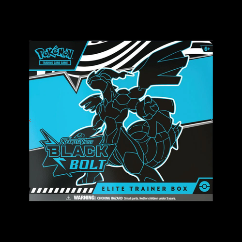 Pokemon Scarlet & Violet Black Bolt Elite Trainer Box
