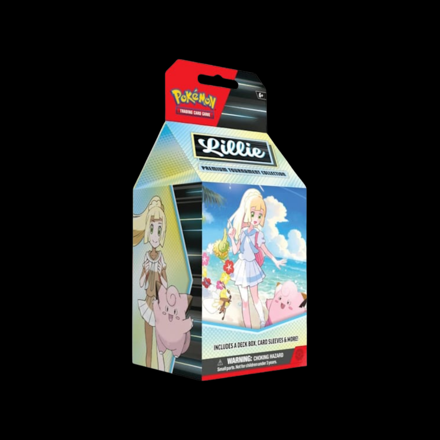 Pokemon TCG Lillie Collection: Clefairy ex, Boosters & Sleeves