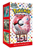 Pokemon 151 sv2a Korean Booster Box Pokemon