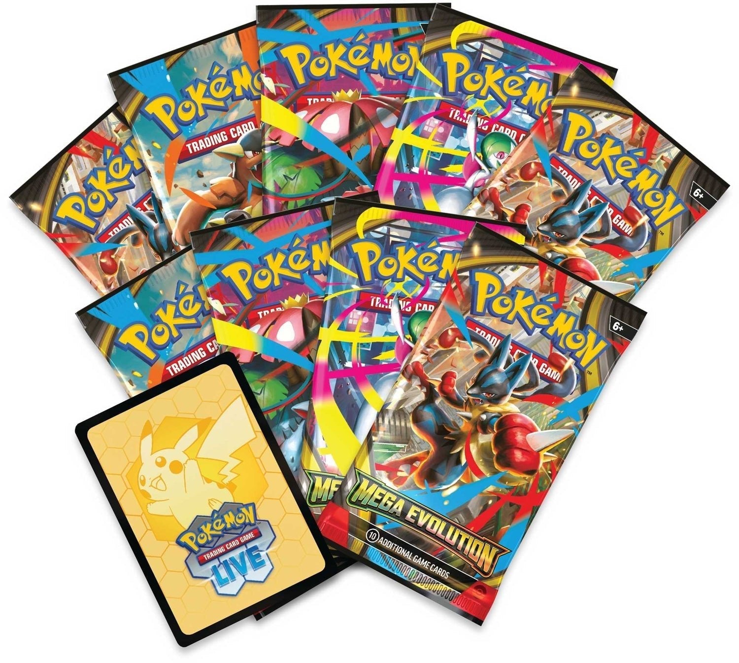 Pokémon TCG: Mega Evolution - Elite Trainer Box - Lucario Pokemon