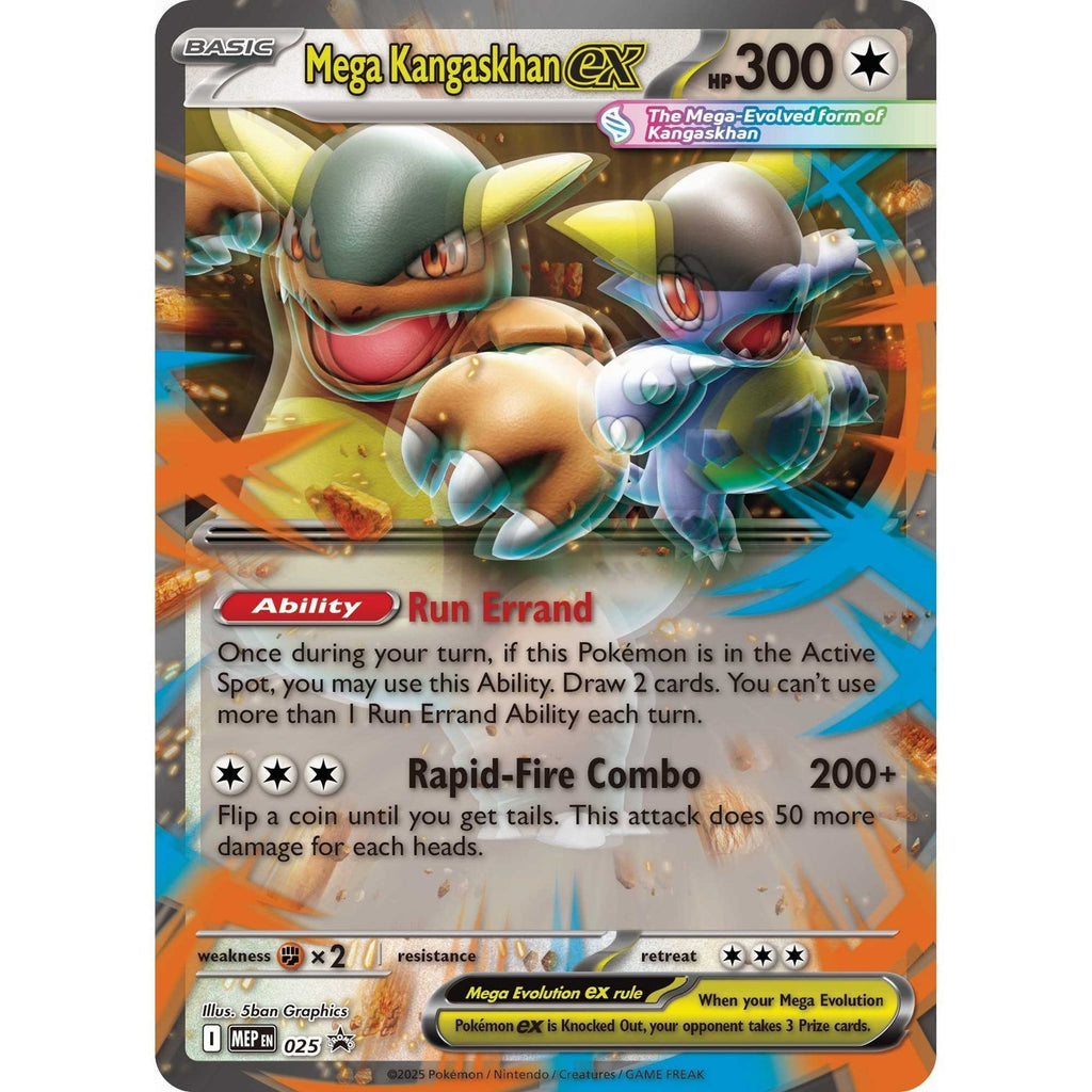 Pokémon TCG: Mega Kangaskhan ex Box - Sealed Case of 6 Pokemon