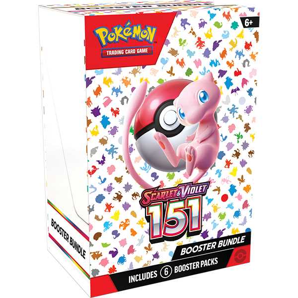 Pokémon TCG: Scarlet & Violet 3.5: 151 – Booster Bundle Pokemon