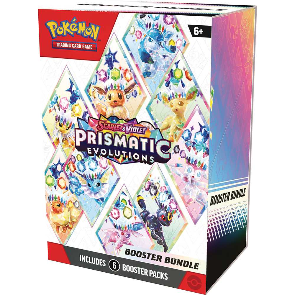 Prismatic Evolutions Booster Bundle - JR Goods