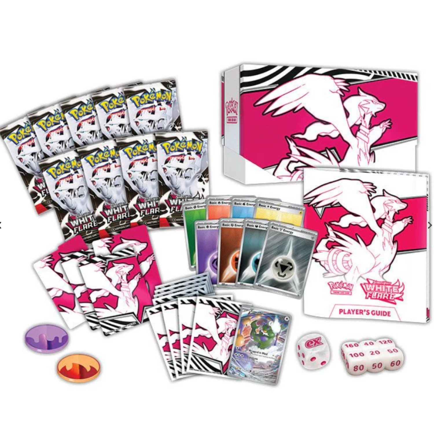 Pokemon Scarlet & Violet White Flare Elite Trainer Box