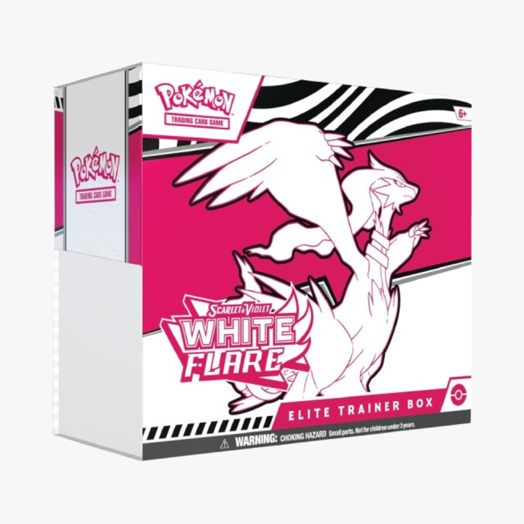 Pokemon Scarlet & Violet White Flare Elite Trainer Box image 1